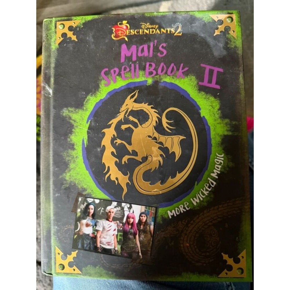 Disney Descendants 2 Mal's Spell Book II - Hardcover - More Wicked Magic